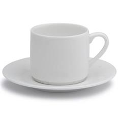 Elia Premier Bone China Glacier Stackable Espresso Saucer, 11.5cm