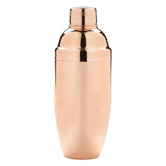 copper cocktail shaker