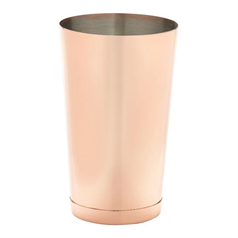 copper boston shaker, 51cl/18oz