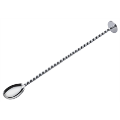 Bar Mixing Spoon, Small End, Stainless Steel