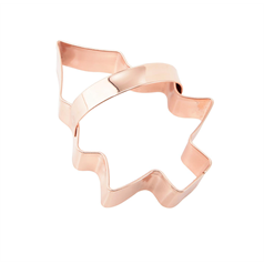 chirstmas tree copper cookie cutter