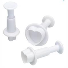 Sweetly Does It Heart Fondant Plunger Cutters