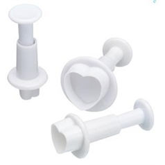 Sweetly Does It Heart Fondant Plunger Cutters