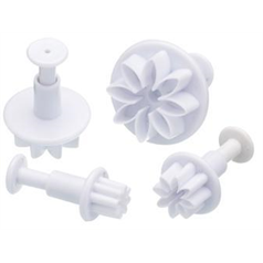 Sweetly Does It Flower Fondant Plunger Cutters