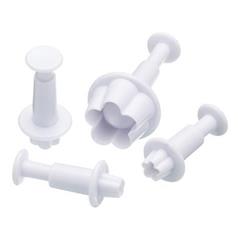 Sweetly Does It Set of Four Daisy Fondant Plunger Cutters