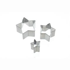 Set of 3 Star Fondant Cutters