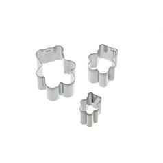 Set of 3 Bear Fondant Cutters