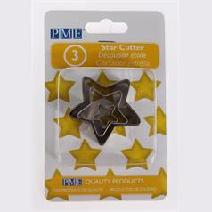 3 Piece Star Cutters