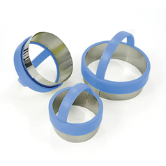 Eddingtons Round Pastry Cutters, Set of 3