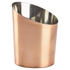 Copper Angled Presentation Cup, Plain