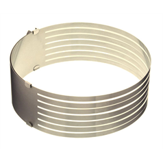 sweetly does it stainless steel adjustable cake layer guide