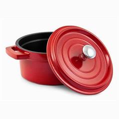 Round Mini Cocotte 9.5cm - Red