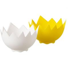 silicone egg poacher set of 2