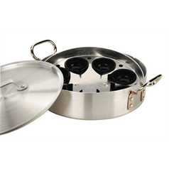 12 cup egg poacher & lid