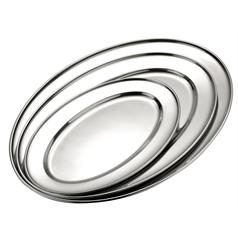 Oval Meat Flat, 20 x 16 cm