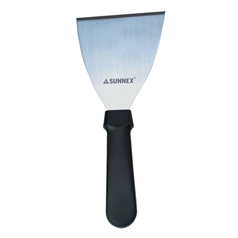 Griddle Scraper Black Handle
