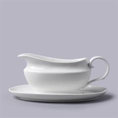 Traditional Gravy Boat With Saucer, 500ml