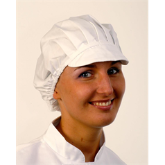 White Peaked Cap