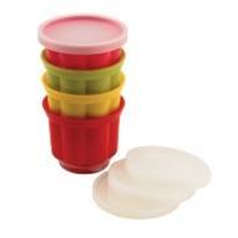 mini coloured jelly moulds