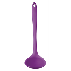 Flexible Silicone 28cm Ladle Purple