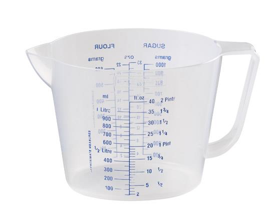 measuring Jugs 1 litre  2 pint  Dentons