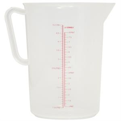 Plastic measuring jug 5ltr
