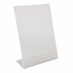 A4 Perspex Menu Holder Angled