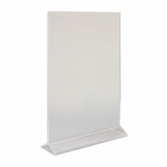 A4 Perspex Menu Holder Vertical