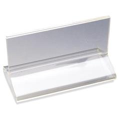 T-Clip Acrylic Menu Holder, Clear, 10cm