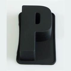 Letter P Silicone Cake Mould