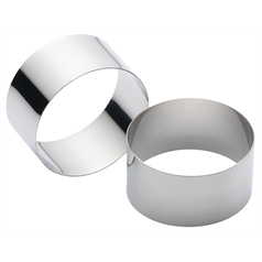Stainless Steel Rings 7cm x 3.5cm
