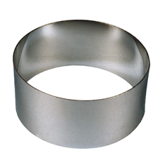 mousse ring, s/s, 2.75 x 1.5" e891