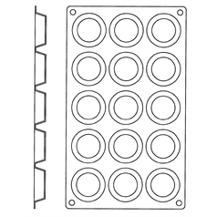 Gastroflex 15 tartlets