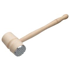 Wooden Meat Hammer Wooden Meat Hammer with metal side