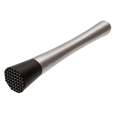 stainless steel & plastic muddler