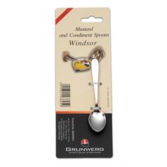 set of 2 mustard / condiment spoons