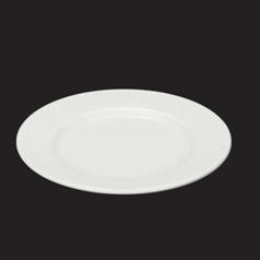 Orion Porcelain Wide Rim Plate, 27cm/10.5