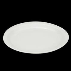 Orion Porcelain Narrow Rim Plate, 26cm/10