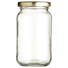 Round Jam Jar, 454ml/1lb