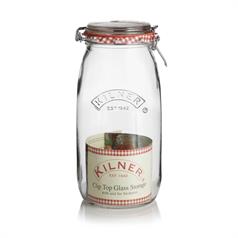 Kilner Clip Top Jar, Round, 2 Litre