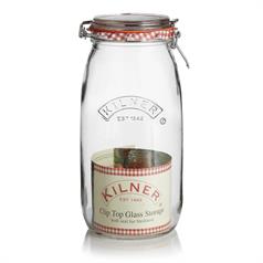 Kilner Clip Top Jar, Round, 3 Litre