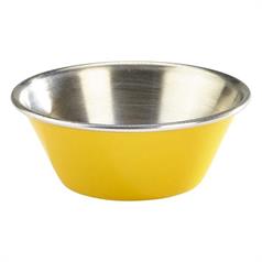 Coloured Stainless Steel Ramekin, Yellow