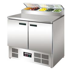 apollo gastoronorm salad prep counter