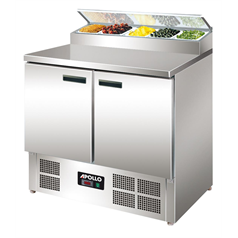 Apollo GN Salad 2 Door Prep Counter