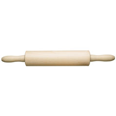 Kitchen Craft Beech Wood Revolving 44cm Rolling Pin