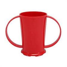 Polycarbonate Red 2-Handled Beaker 25cl (9oz)