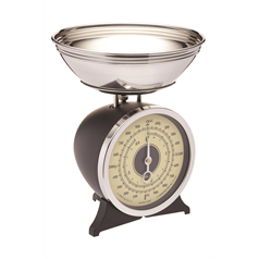 Mechanical Kitchen Scale Black