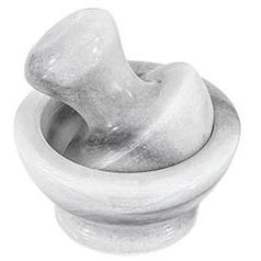 White Marble Spice Grinder 10 x 10cm