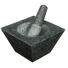 Square Heavy Duty Mortar and Pestle