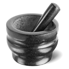 PESTLE+MORTAR GRANITE 14CM